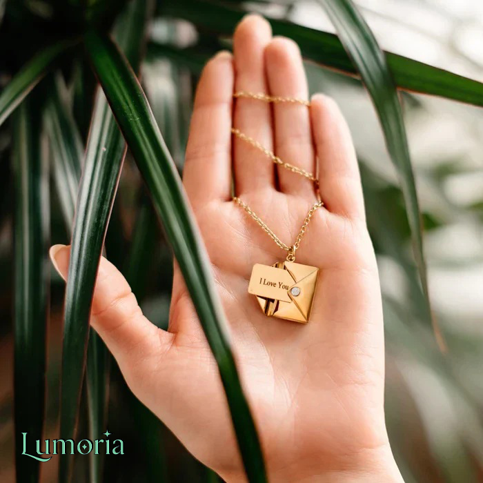 Kişiye Özel Fotoğraf Kazımalı Çelik Mektup Kolye